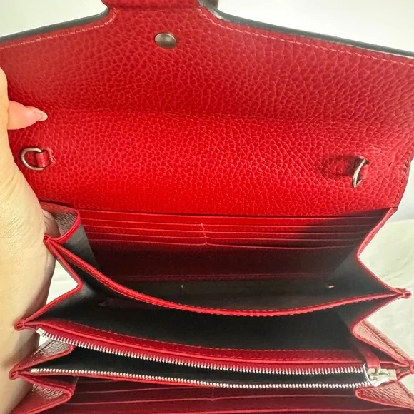 Gucci Calfskin Garden Dionysus Chain Wallet - Picture 13 of 15